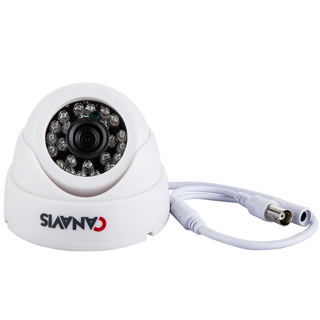 CANAVIS 800TVL CCTV Plastic Dome Camera